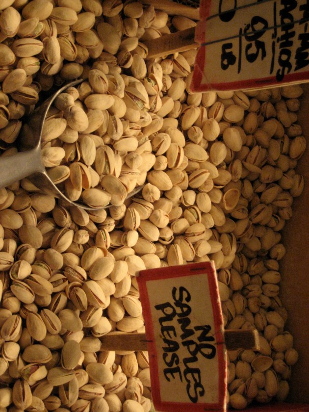 Pistachios at Pike's Place Market