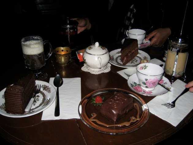 table of treats at Sweet Revenge