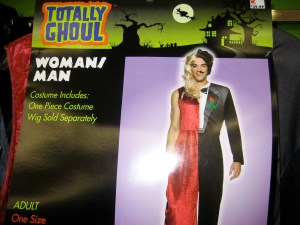 Woman/Man costume