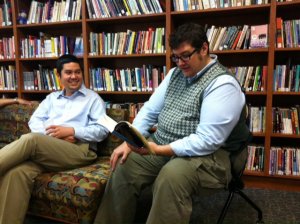 Reading at University of Maryland with Nick Sakuri